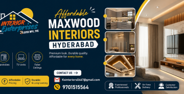 Affordable Maxwood Interiors Hyderabad
